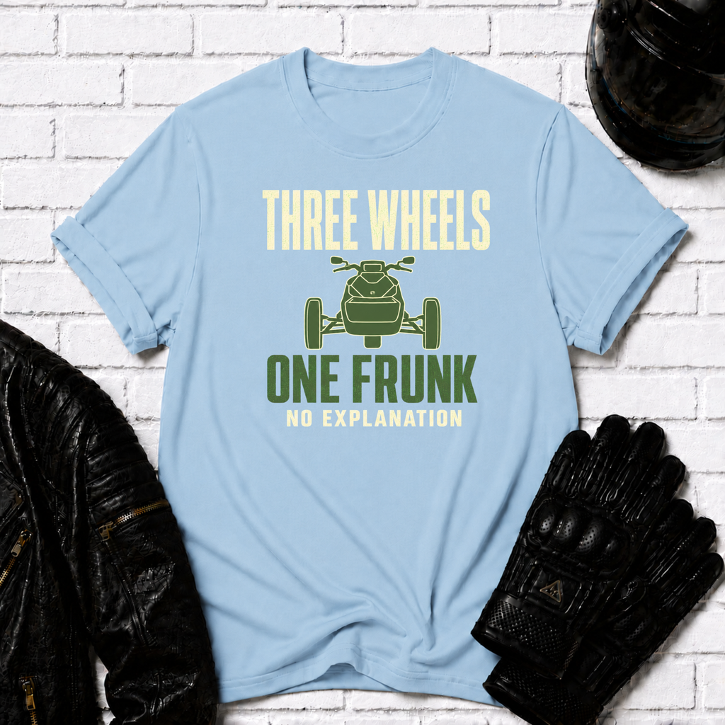 Three Wheels One Frunk T-Shirt