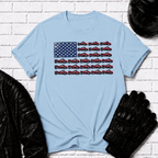 Flag of Bikes T-Shirt