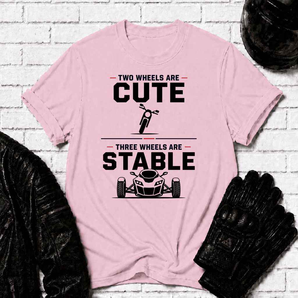 Two Wheels Are Cute T-Shirt