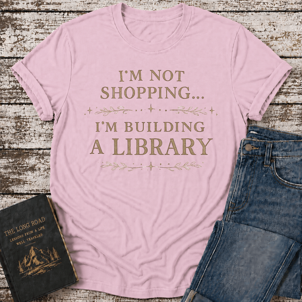 Building a Library T-Shirt