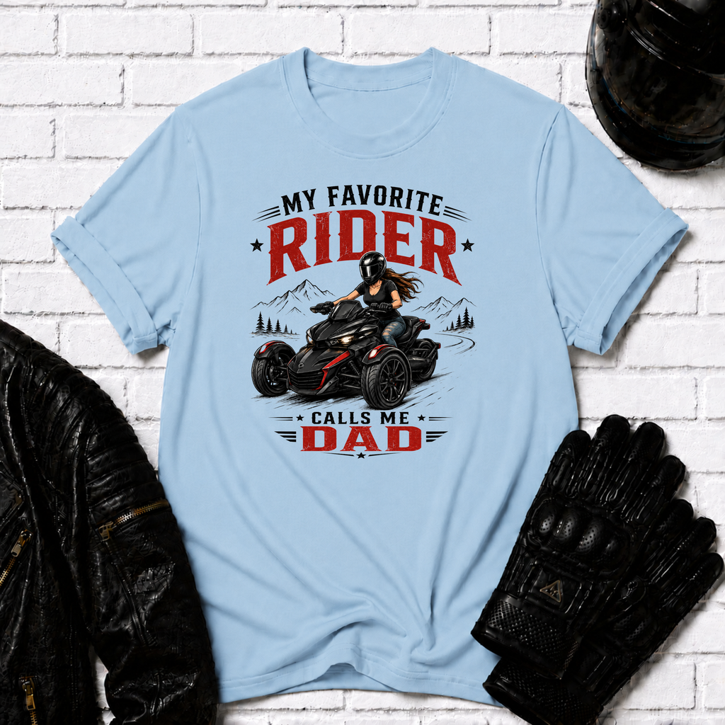 Favorite Rider Dad Lt T-Shirt