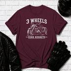 Three Wheels Zero Regrets TT T-Shirt