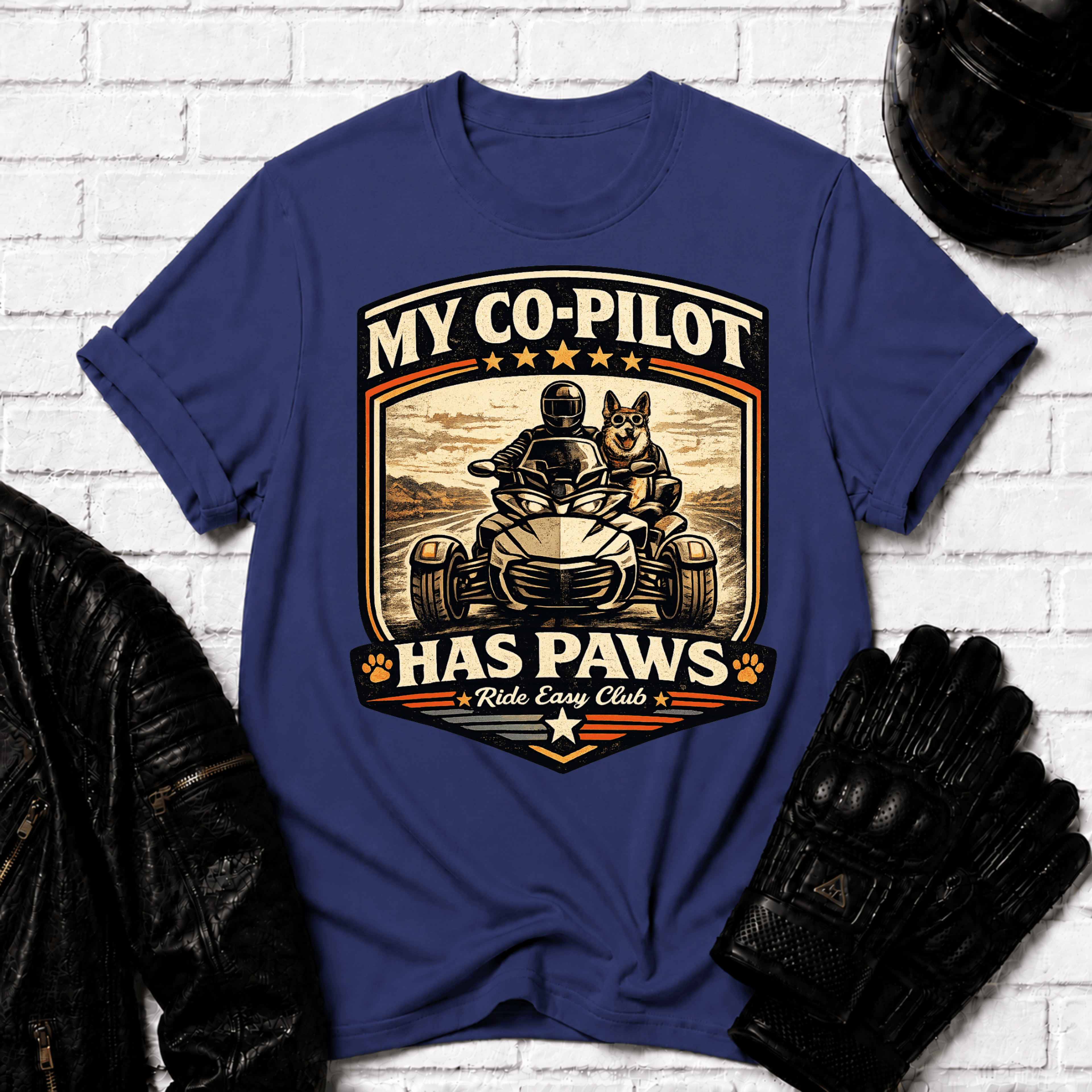 My CoPilot Has Paws T-Shirt
