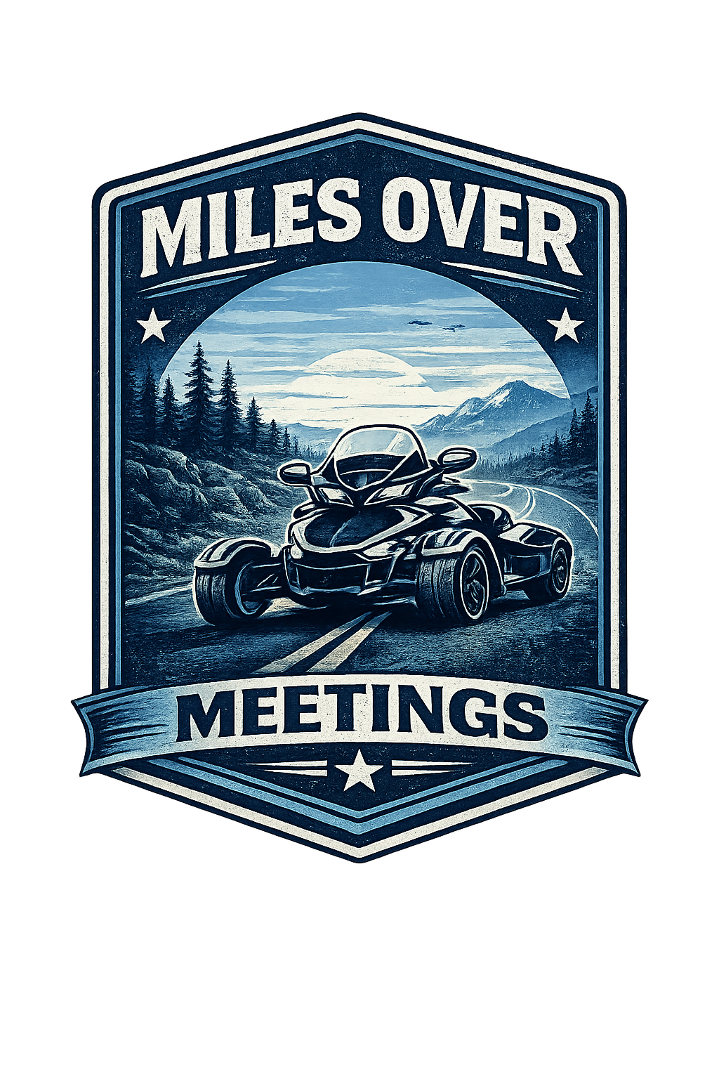 Miles Over Meetings T-Shirt