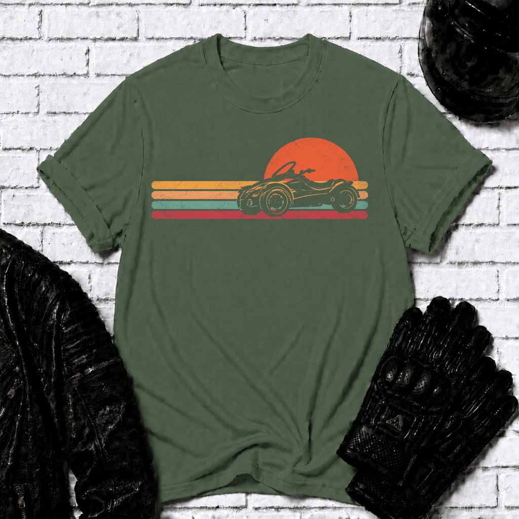 Retro Reverse Trike T- Shirt