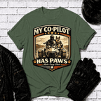 My CoPilot Has Paws T-Shirt