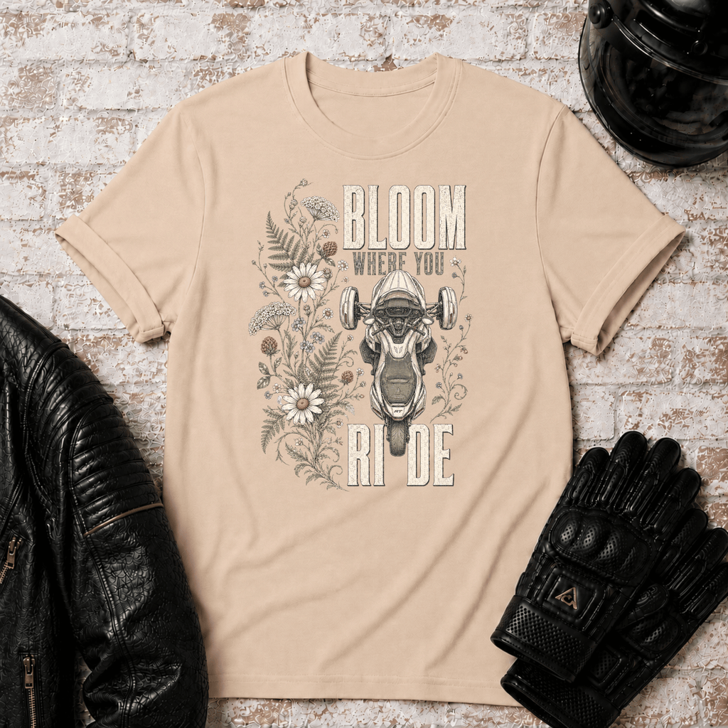 Bloom Where You Ride T-Shirt