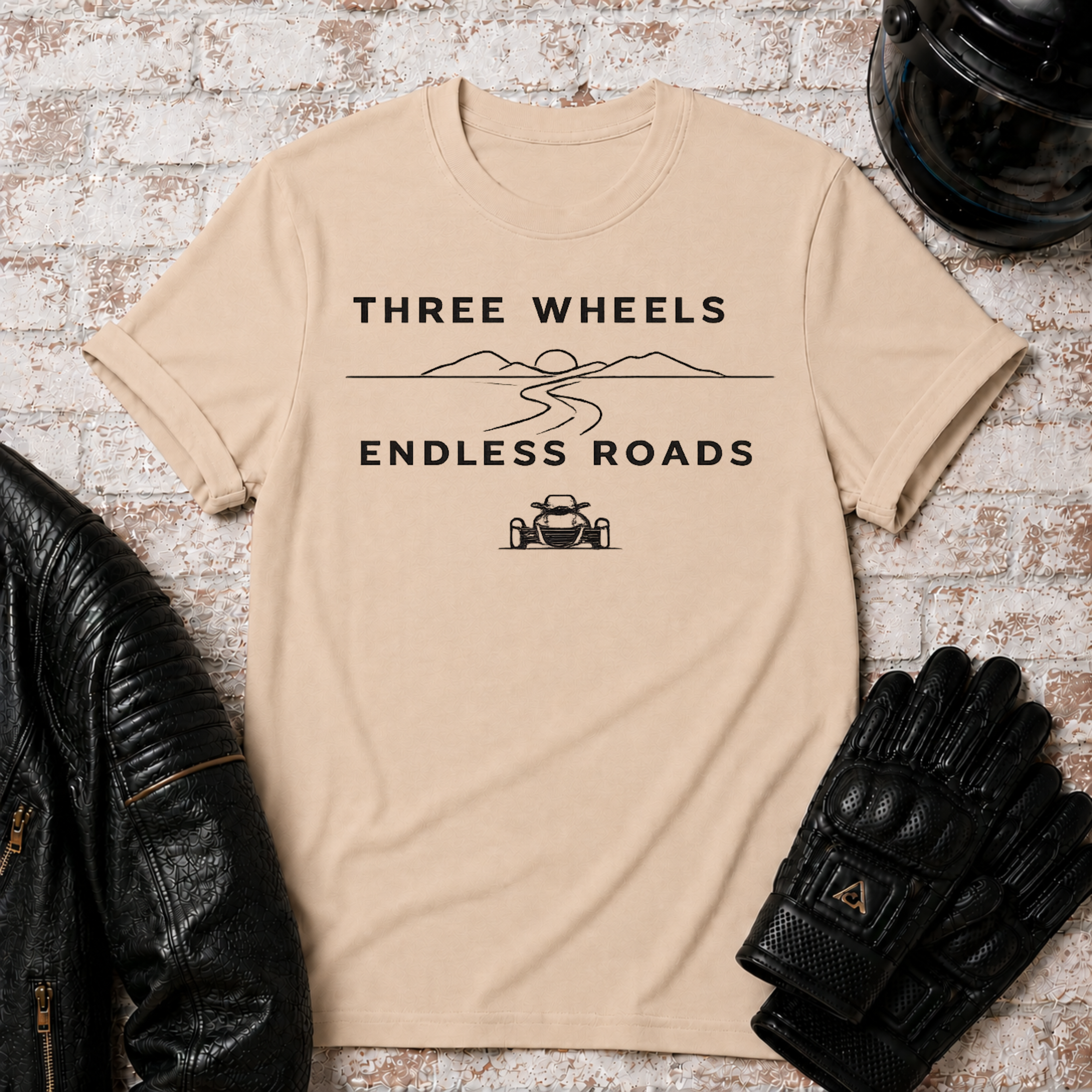 Minimalist Endless Roads T-Shirt