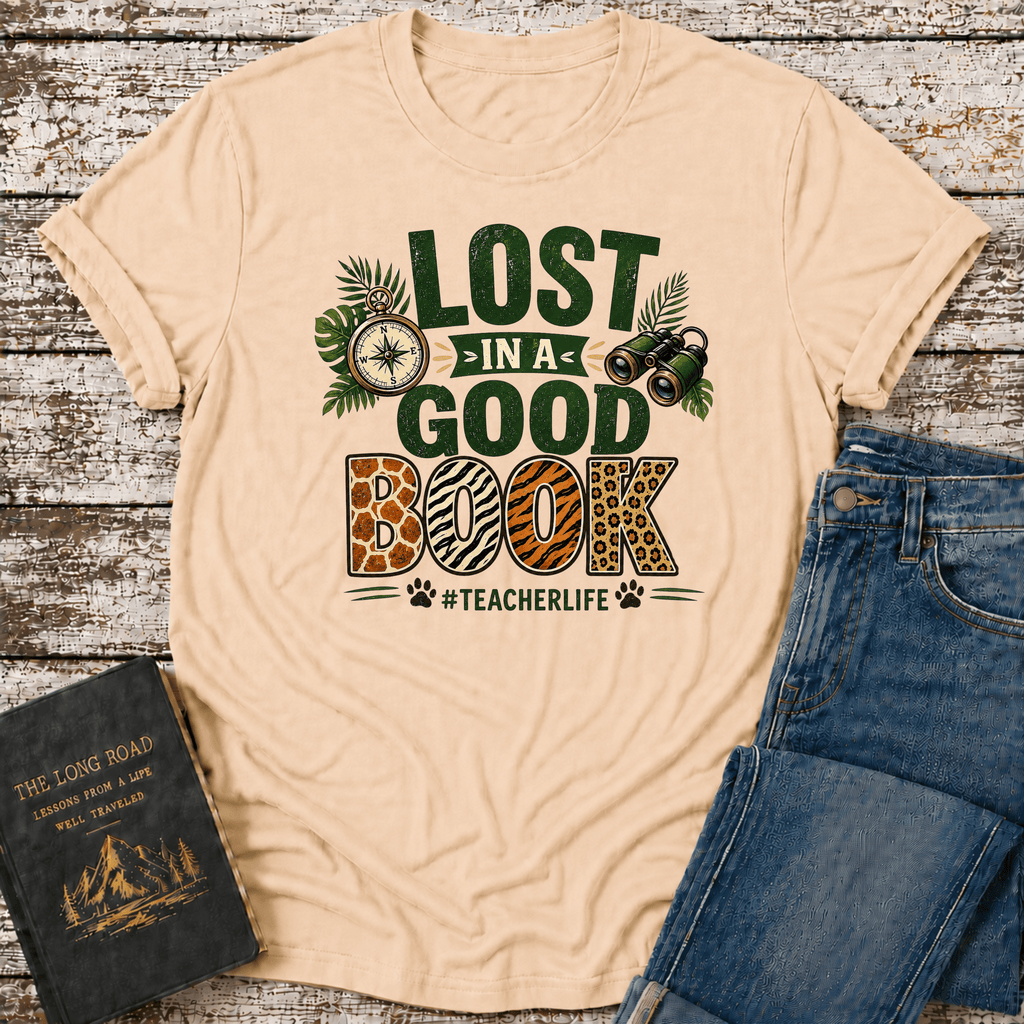 Lost in Book T-Shirt
