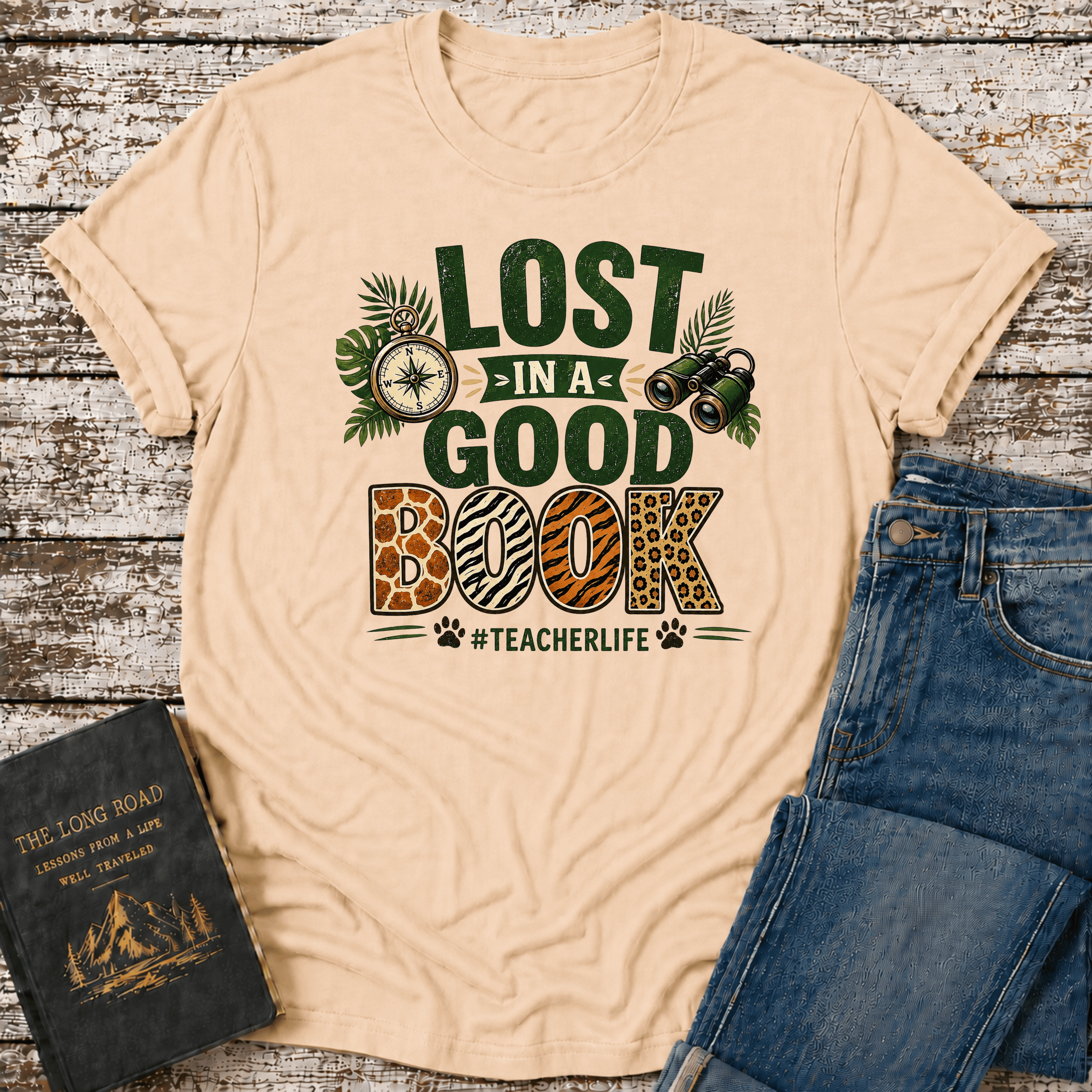 Lost in Book T-Shirt