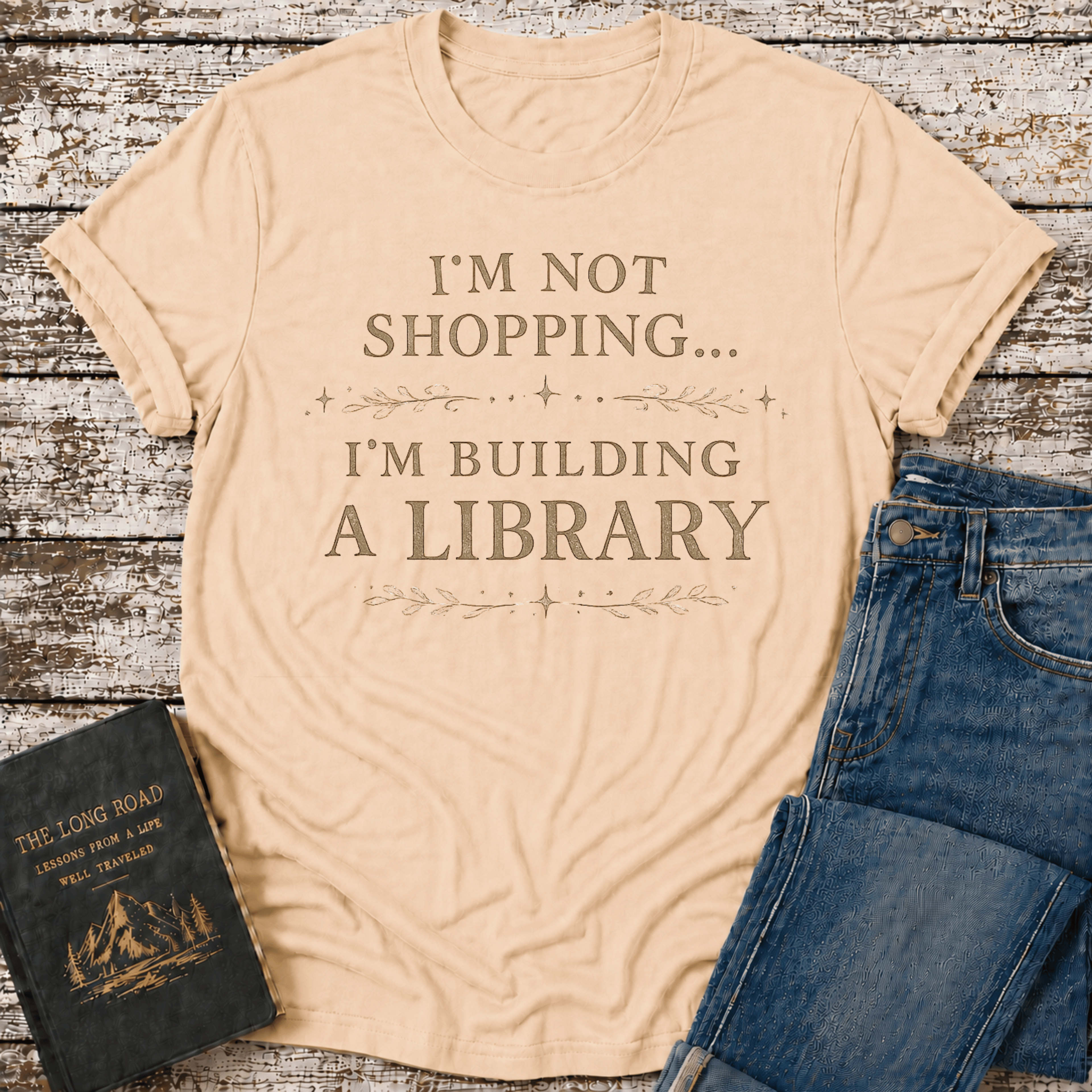 Building a Library T-Shirt