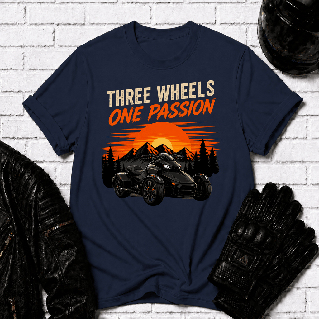 Three Wheels One Passion T-Shirt
