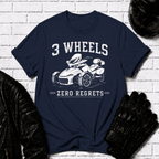 3 Wheels Zero Regrets T-Shirt