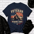 Veteran Riding Free T-Shirt