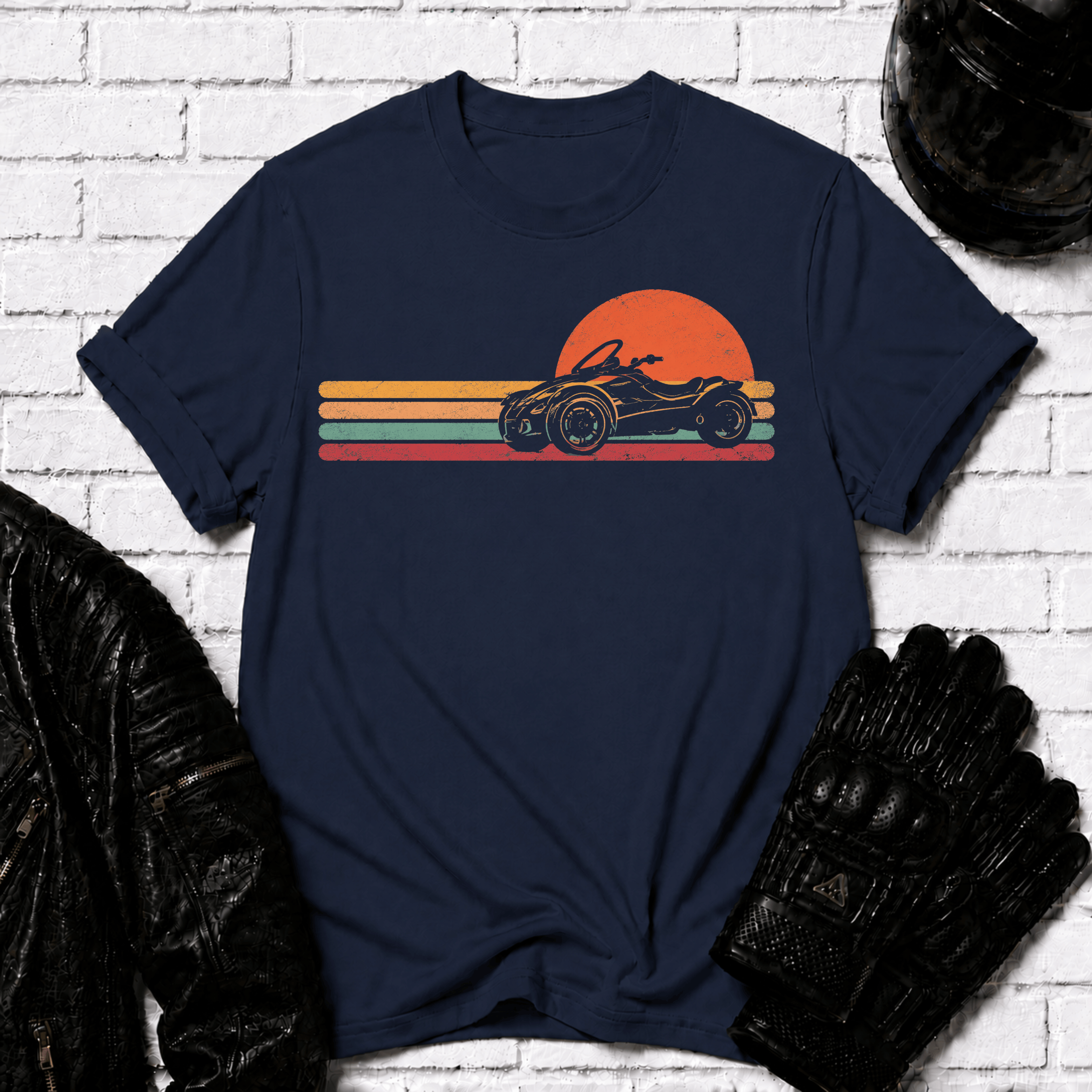 Retro Reverse Trike T- Shirt