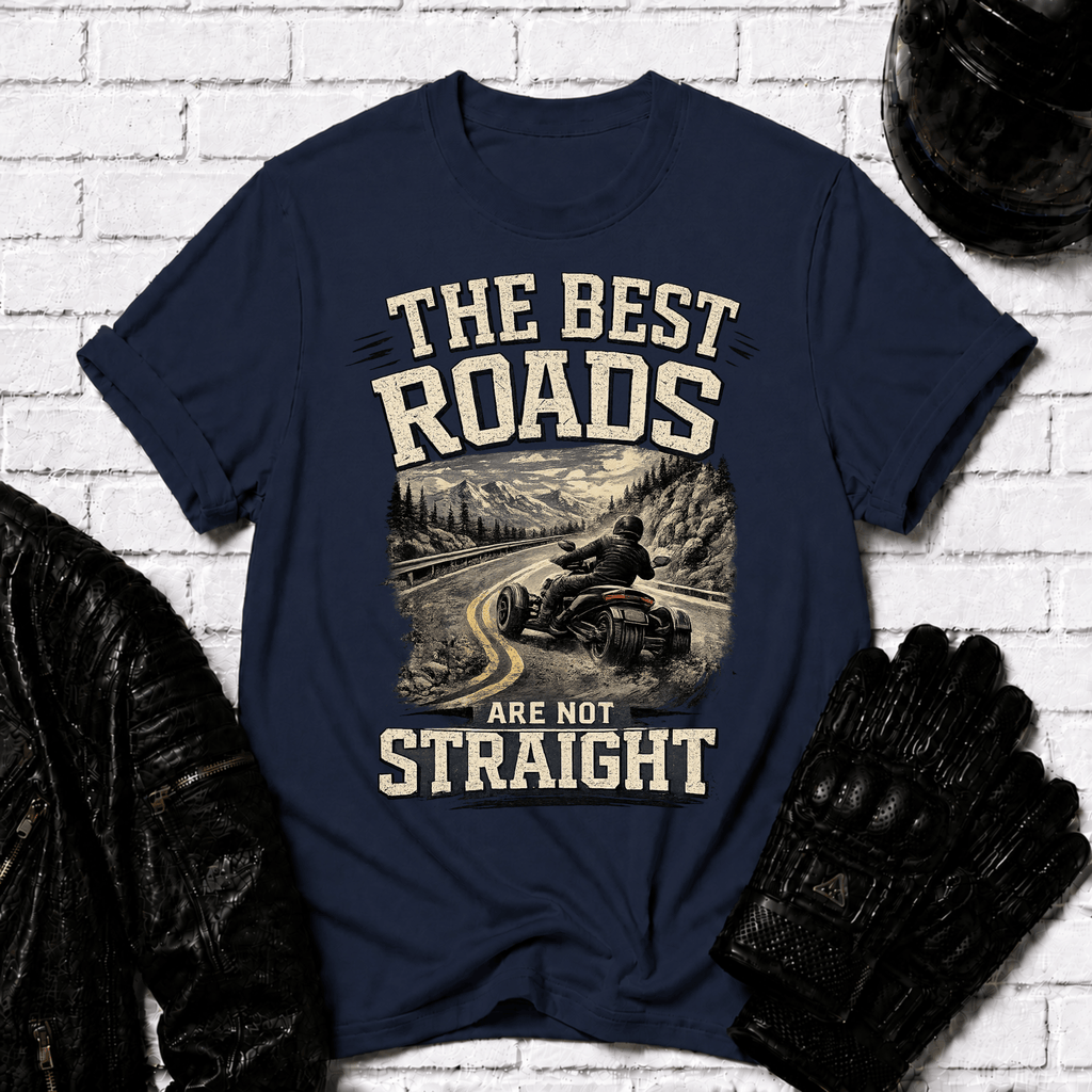 Best Roads Are Not Straight T-Shirt