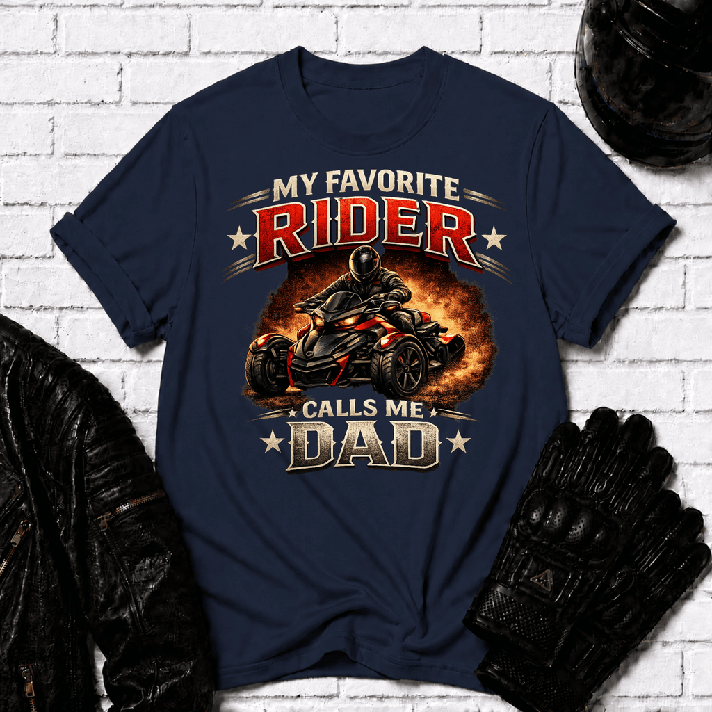 Favorite Rider Dad T-Shirt