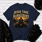 Jesus Take The Handlebars T-Shirt