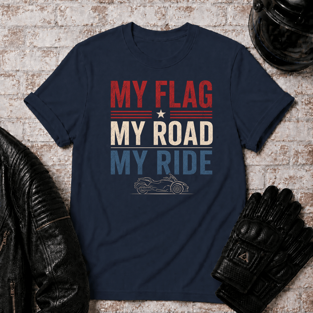 Flag Road Ride T-Shirt