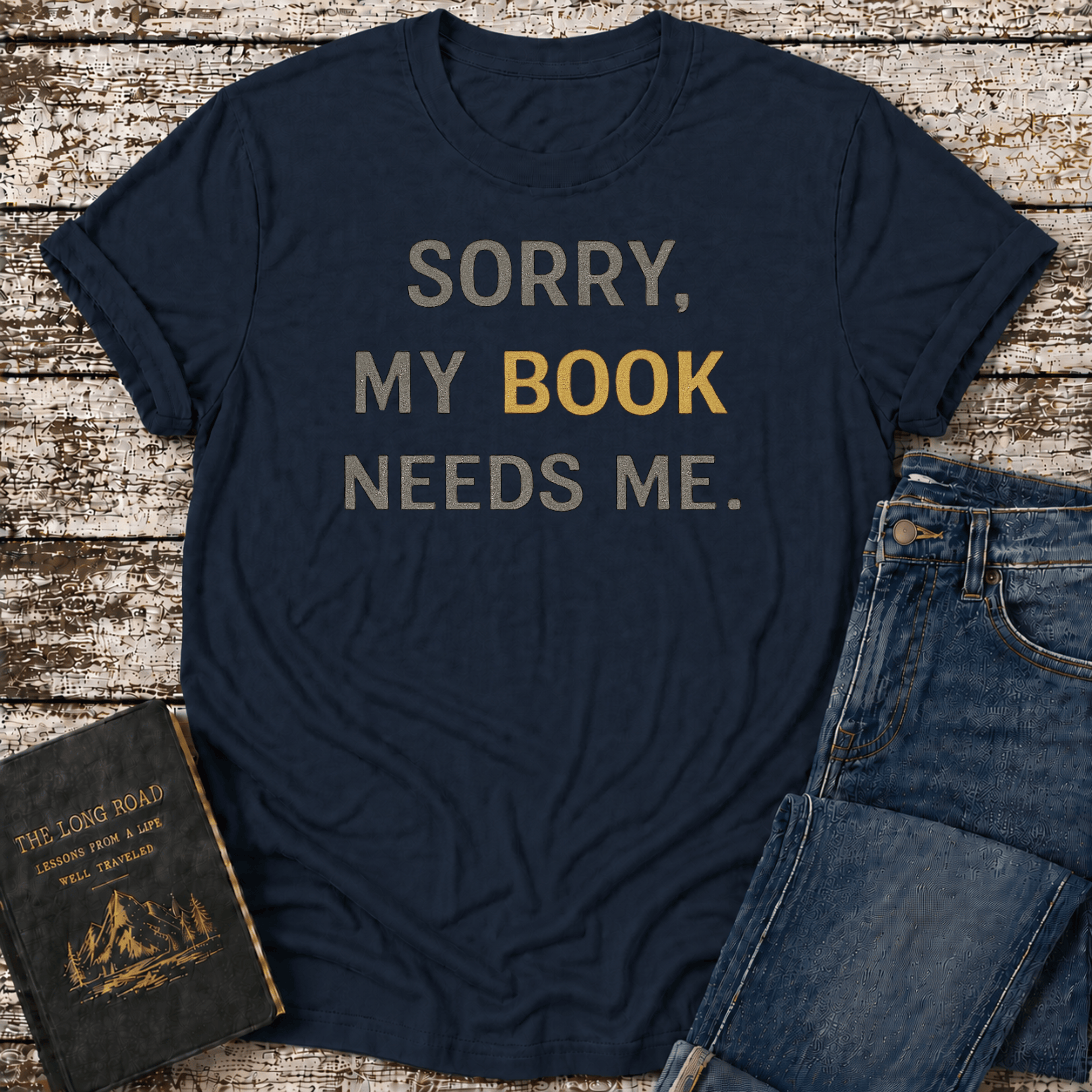 Book Needs Me T-Shirt