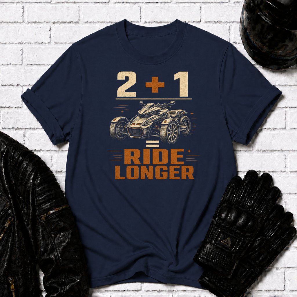 2+1 Ride Longer T-Shirt