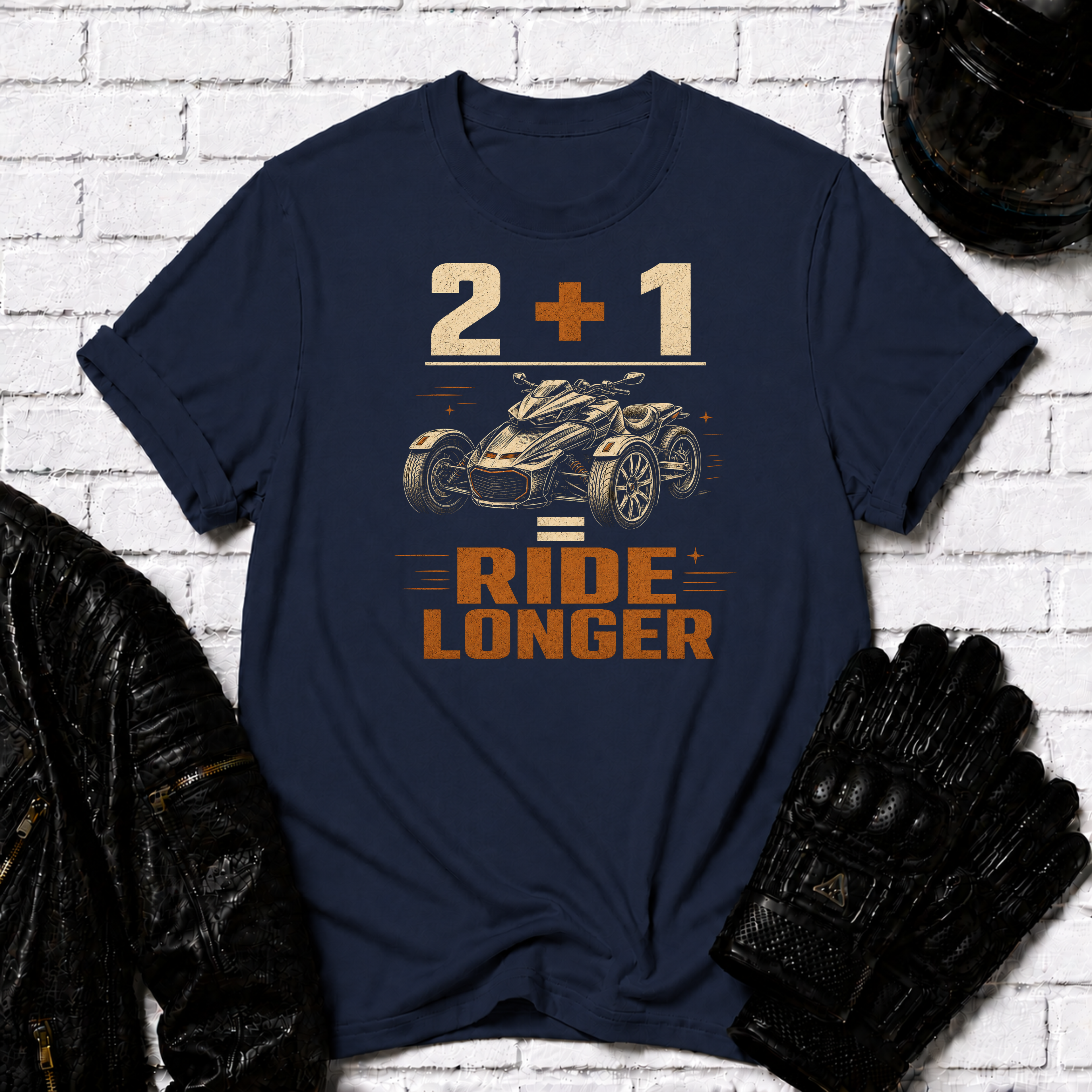 2+1 Ride Longer T-Shirt