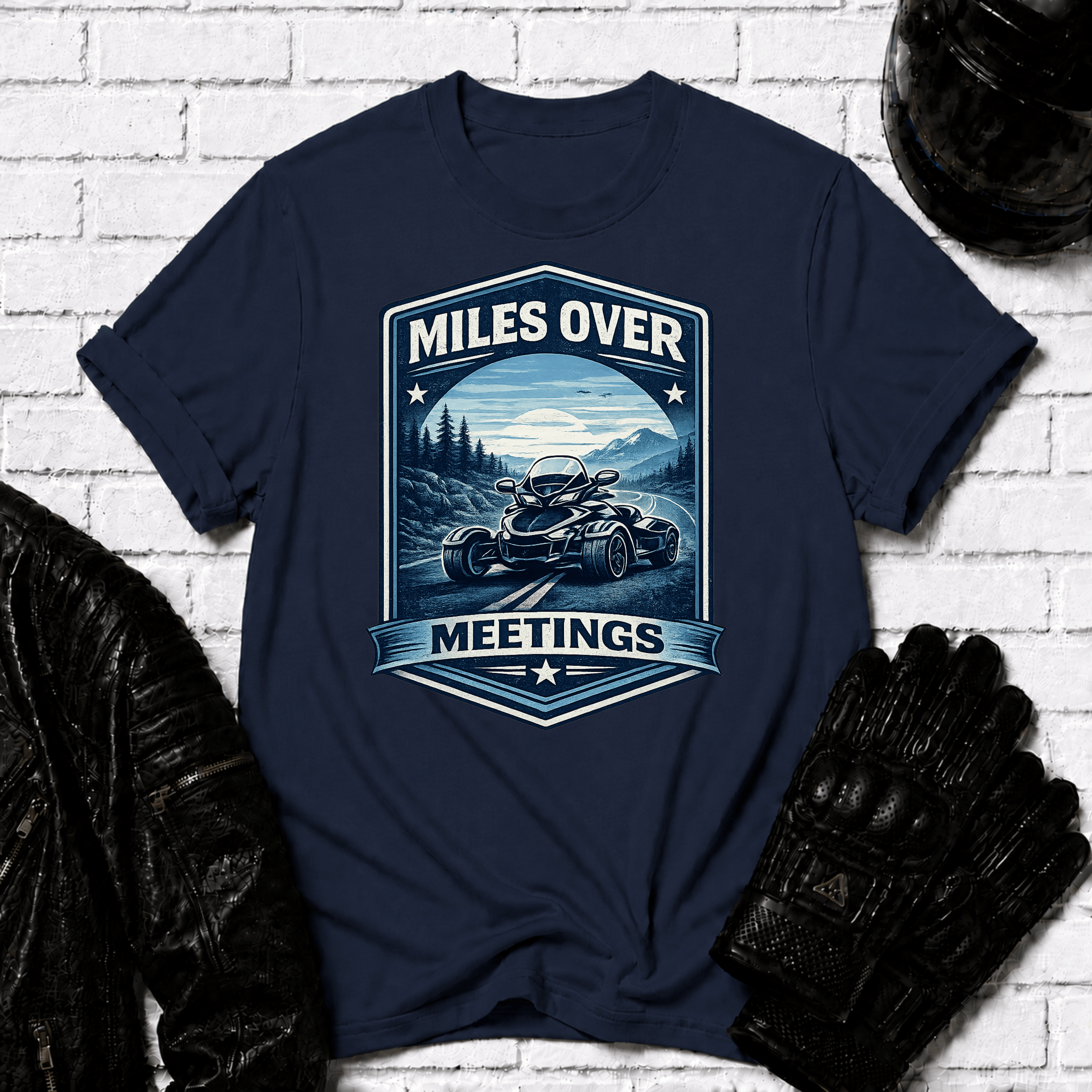 Miles Over Meetings T-Shirt
