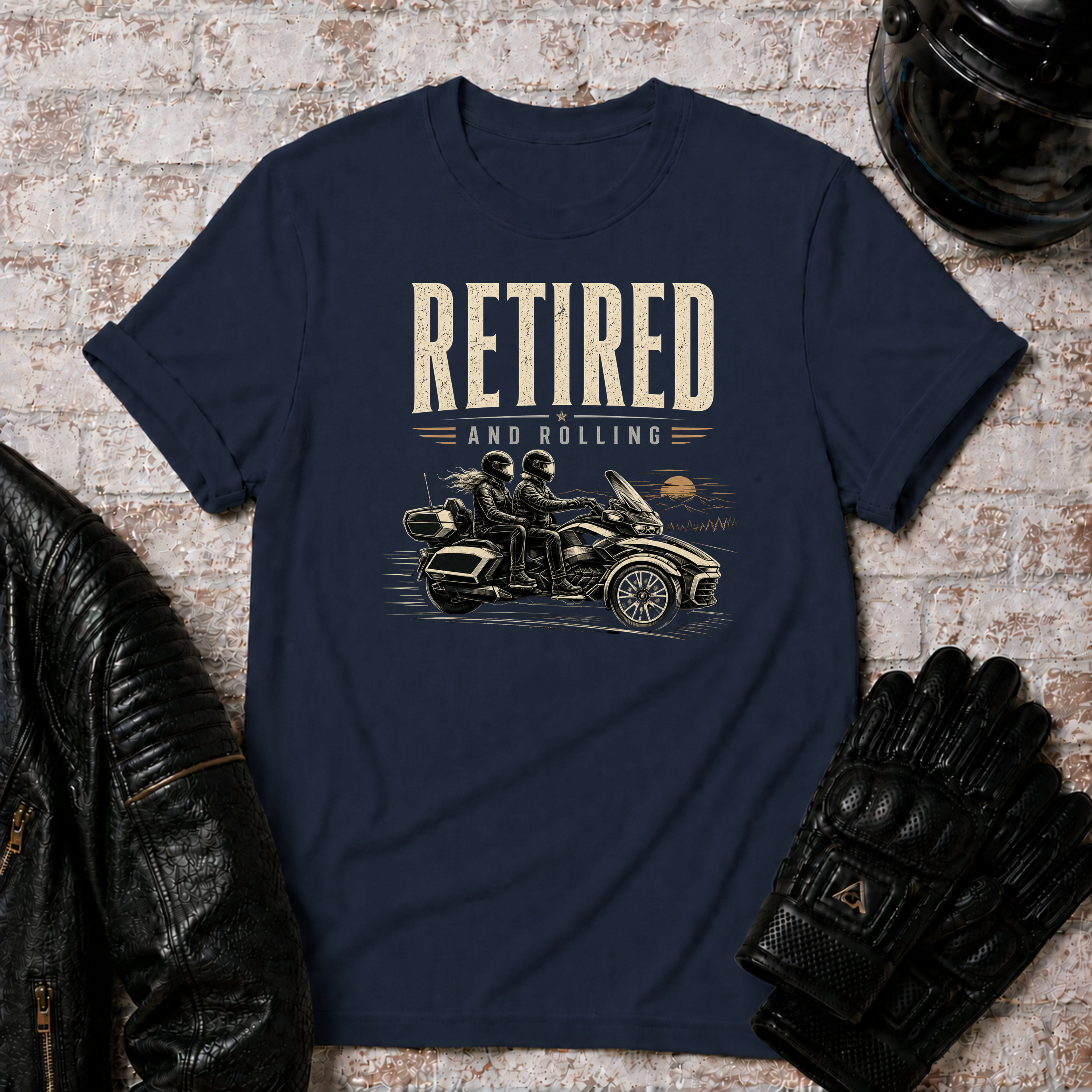 Retired And Rolling T-Shirt