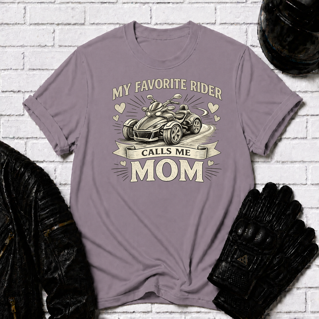Favorite Rider Mom T-Shirt