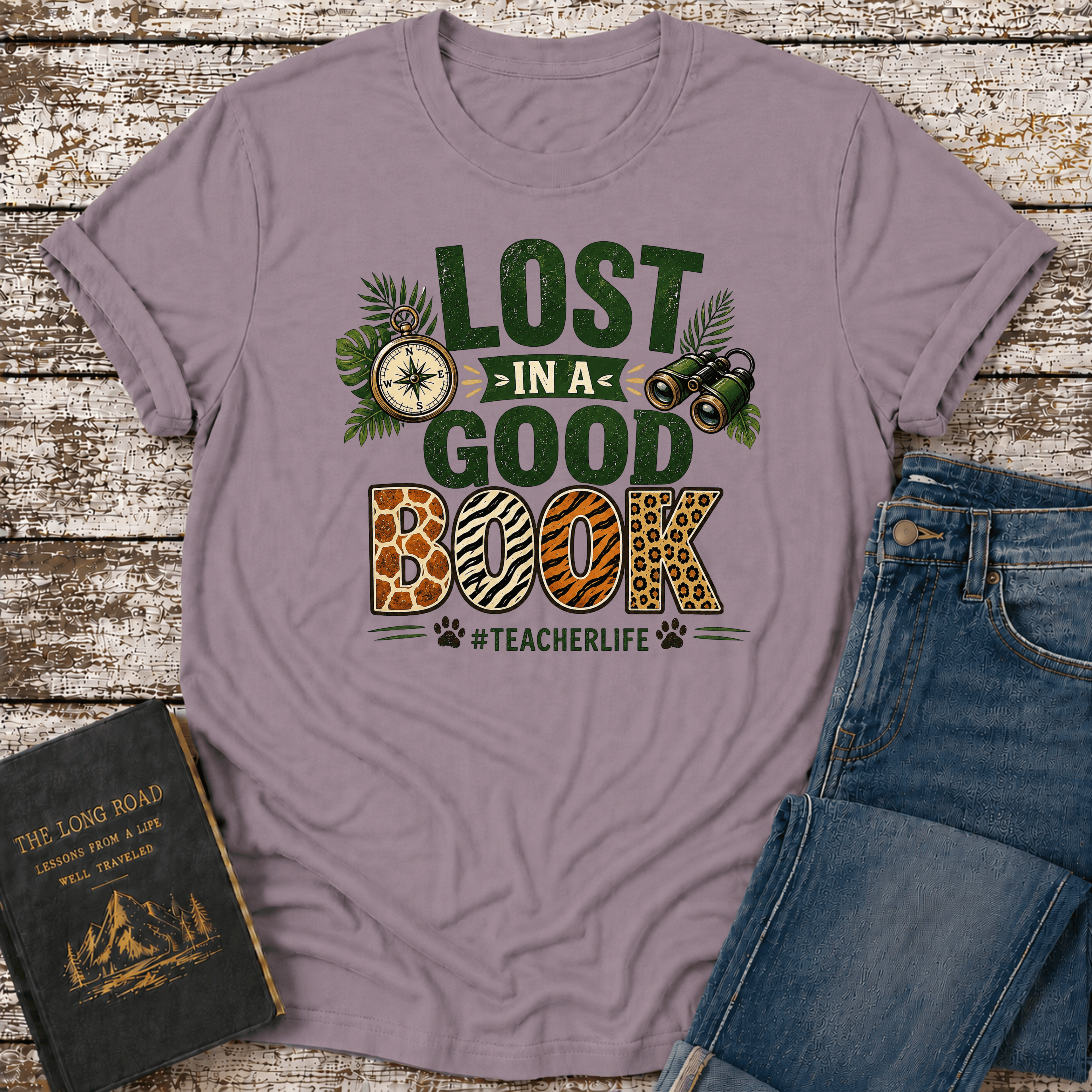 Lost in Book T-Shirt