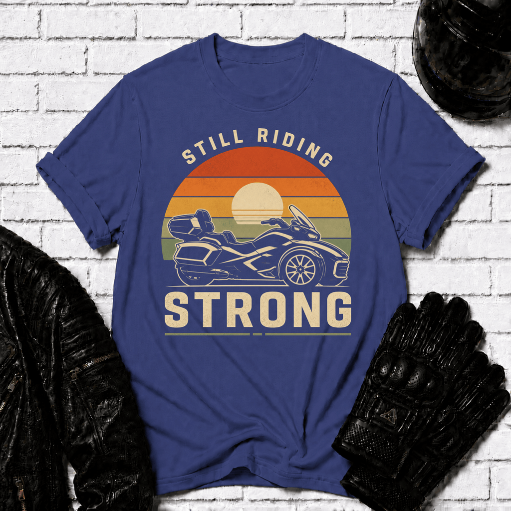 Still Riding Strong Sunset T-Shirt