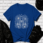 Flower Ryker V Neck T-Shirt
