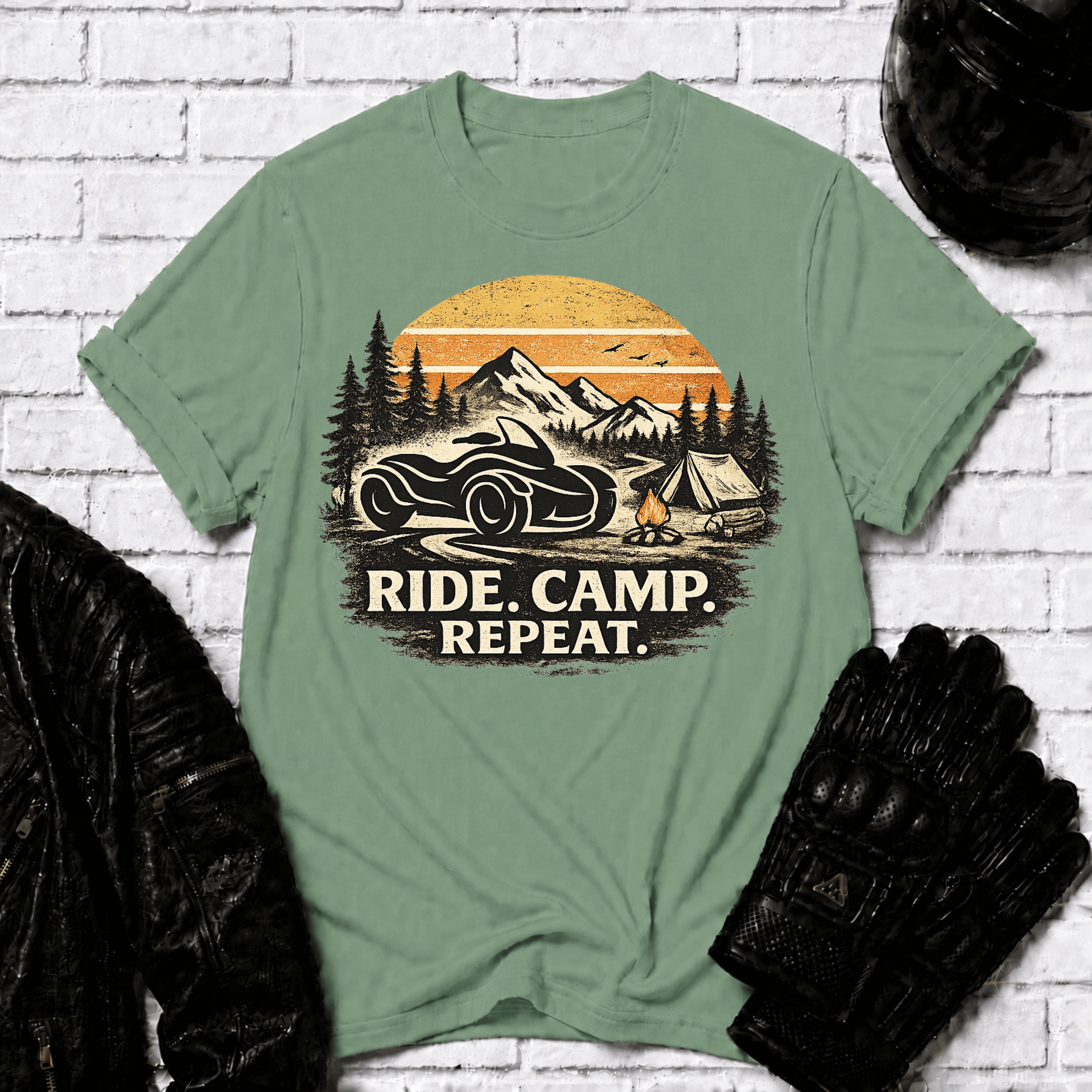 Ride Camp Repeat T-Shirt