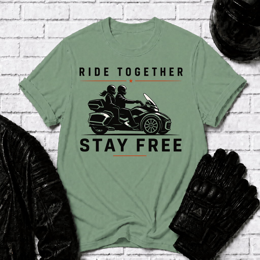 Ride Together Stay Free T-Shirt