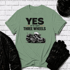 Yes It's Got Three Wheels