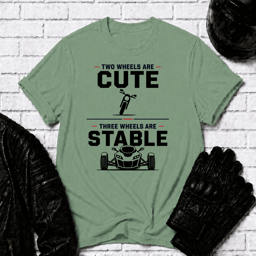 Two Wheels Are Cute T-Shirt