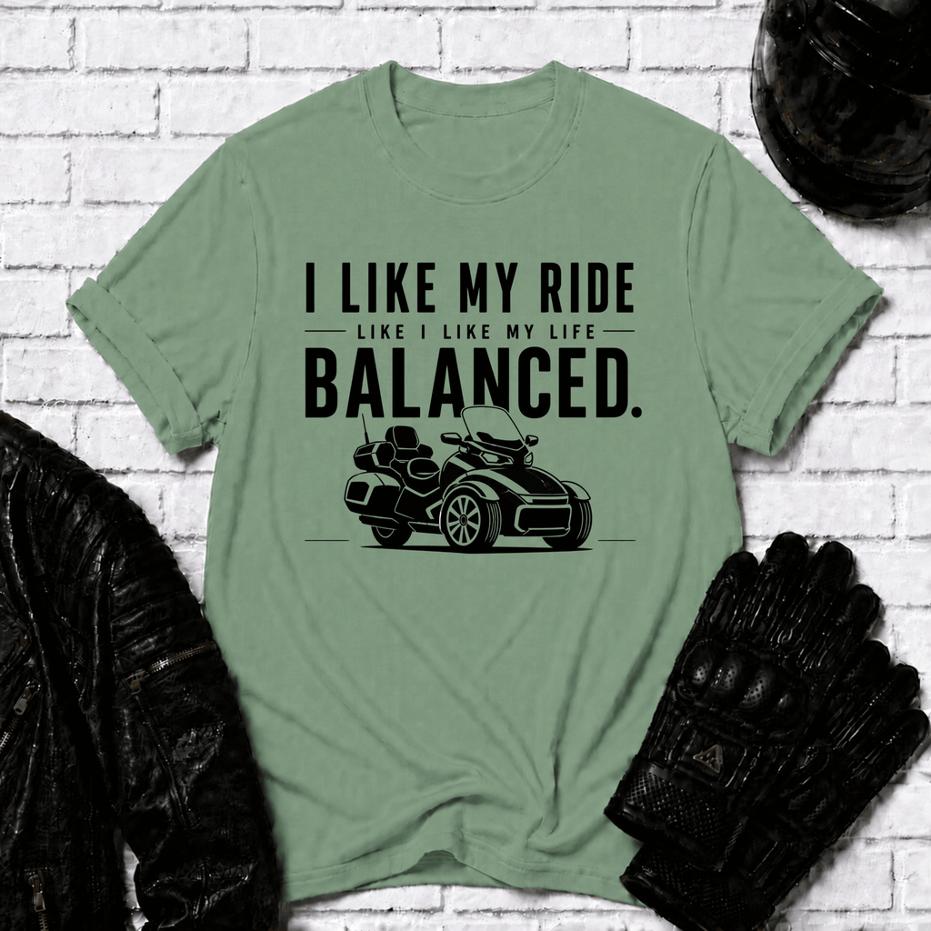I Like My Ride Balanced T-Shirt