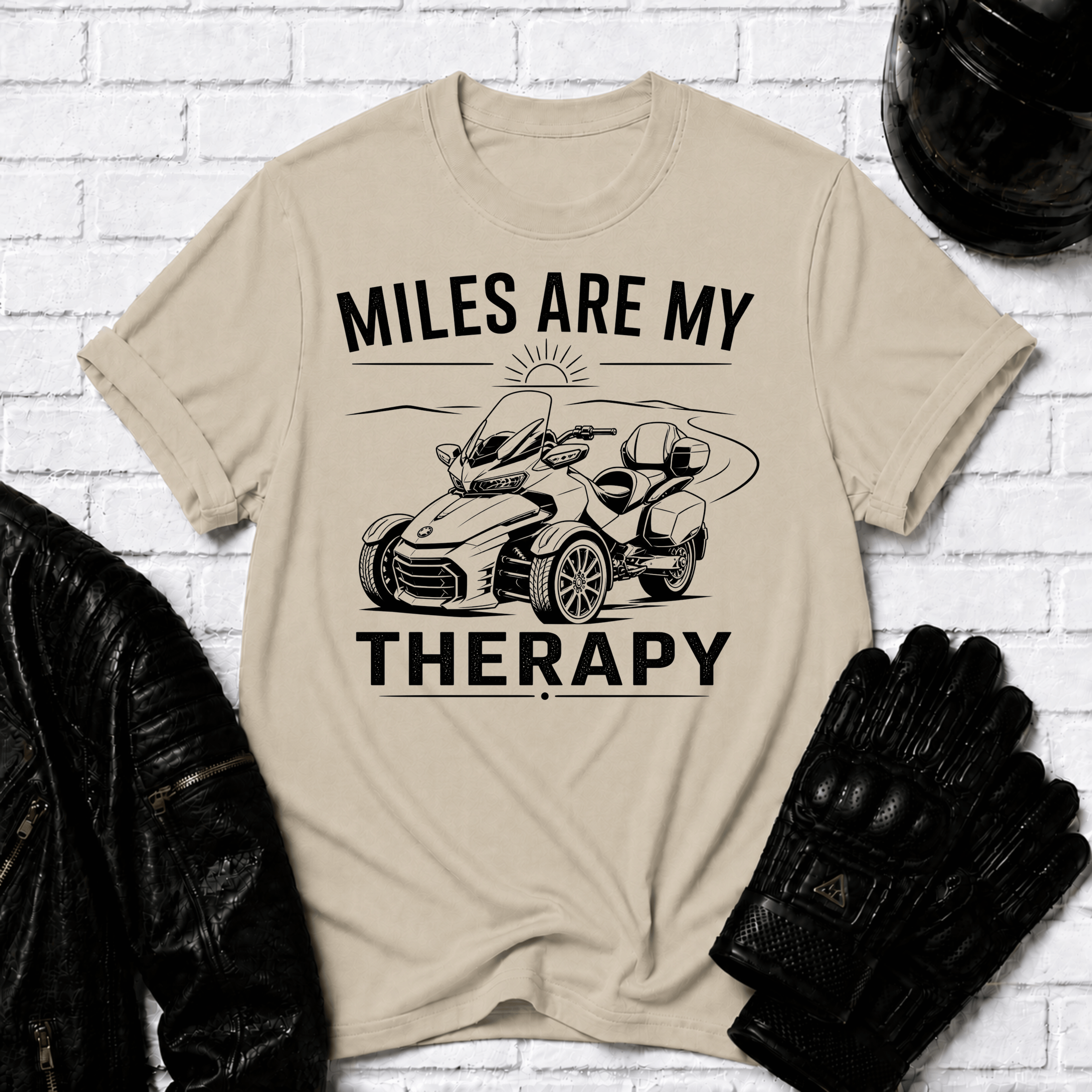 Miles Are My Therapy T-Shirt
