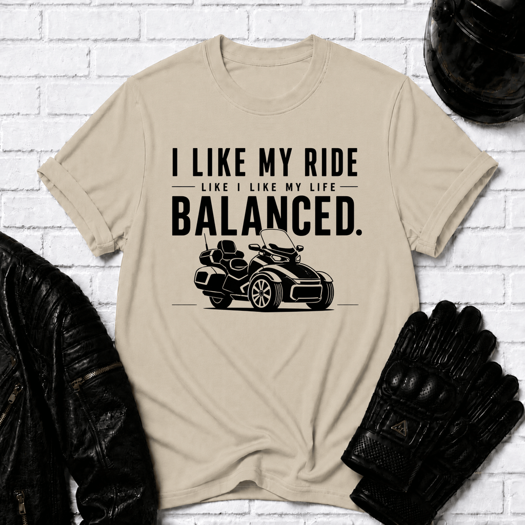 I Like My Ride Balanced T-Shirt