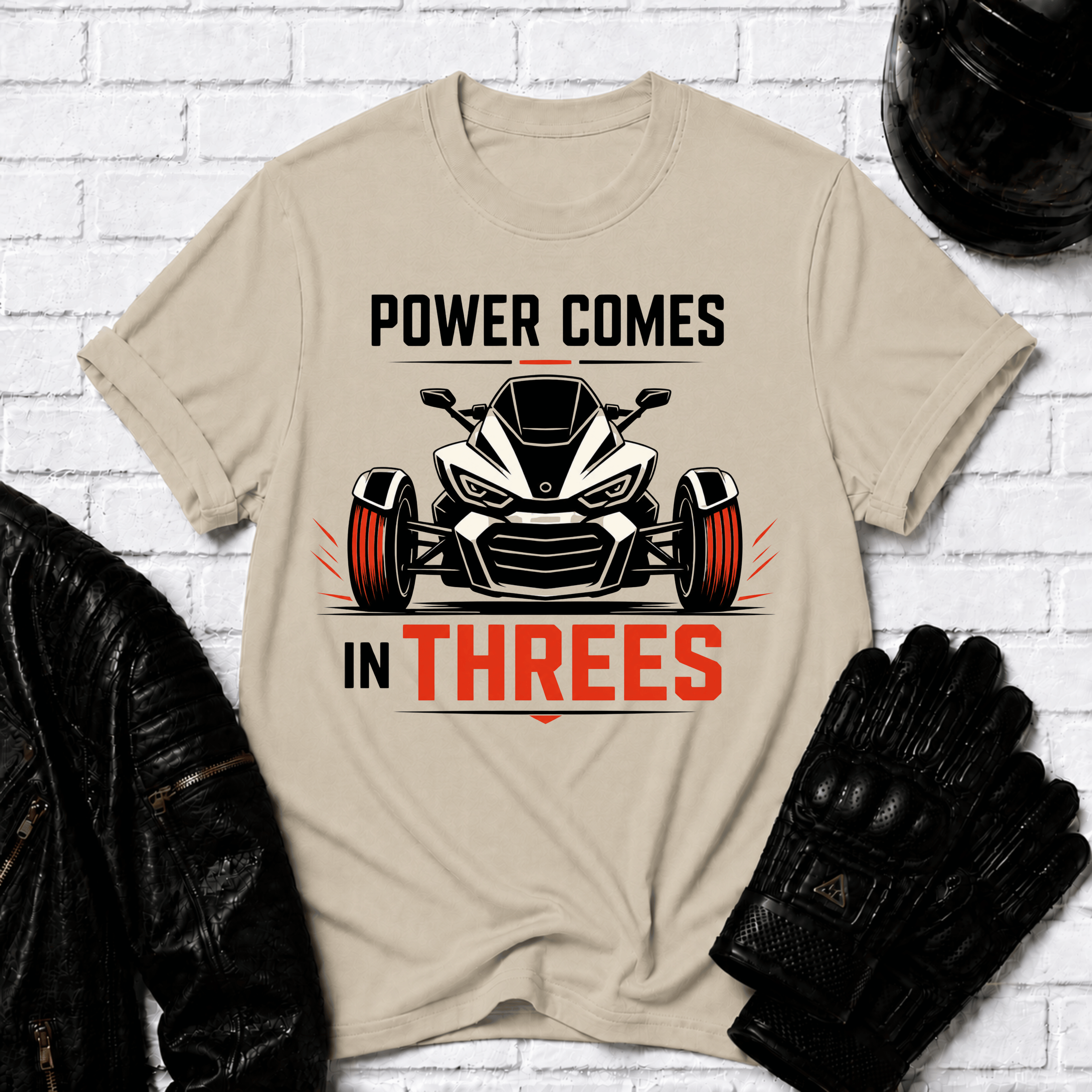 Power Comes In Threes T-Shirt