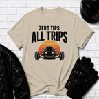 Zero Tips All Trips Sunset T-Shirt