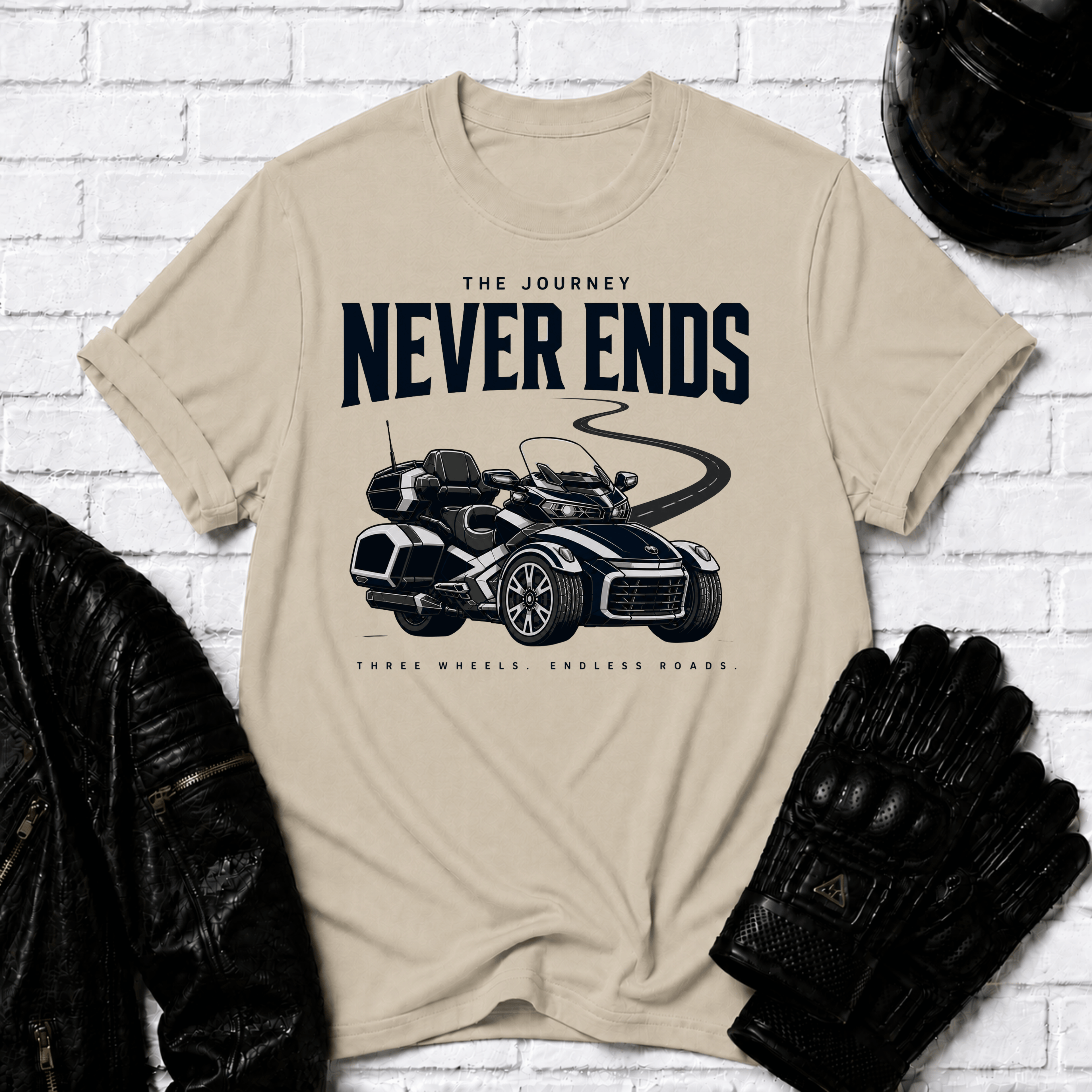The Journey Never Ends T-Shirt