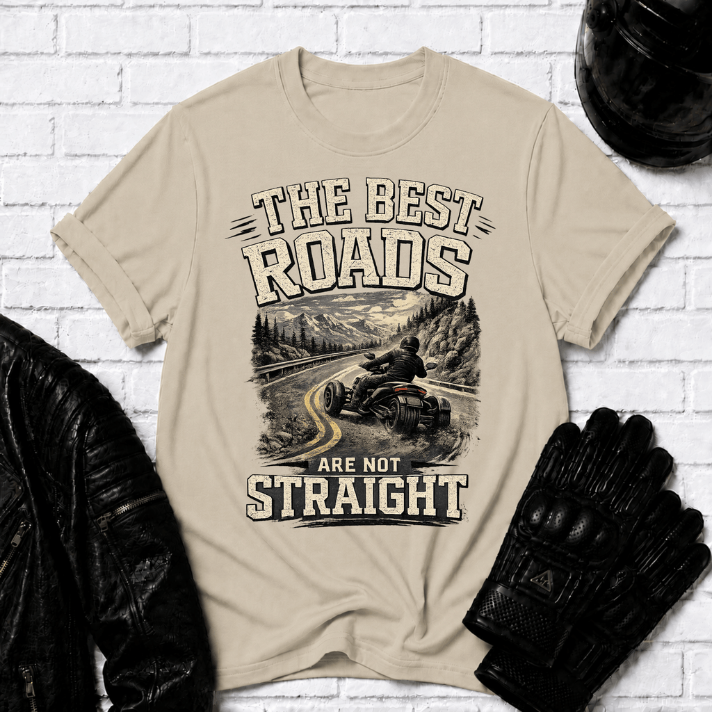 Best Roads Are Not Straight T-Shirt
