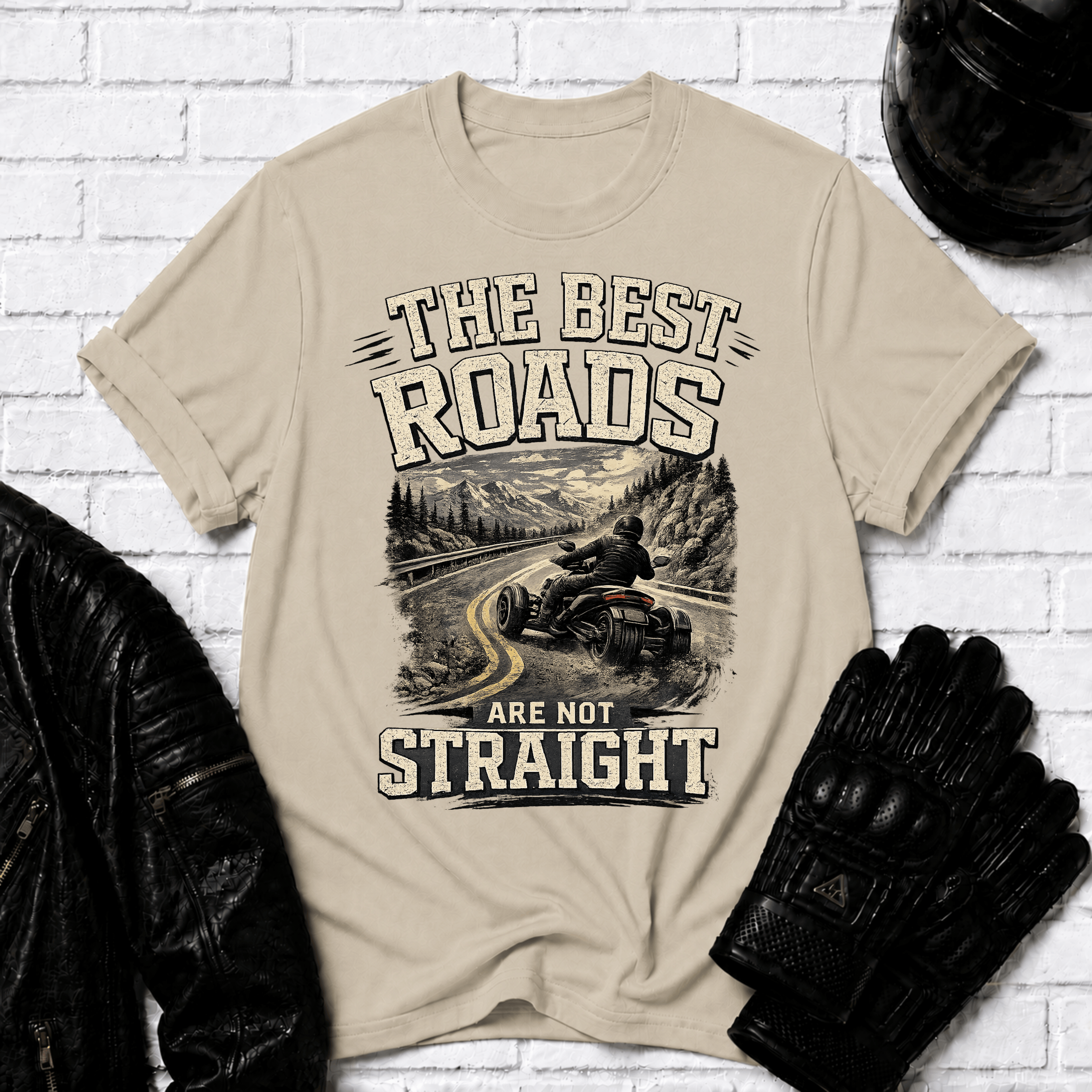 Best Roads Are Not Straight T-Shirt