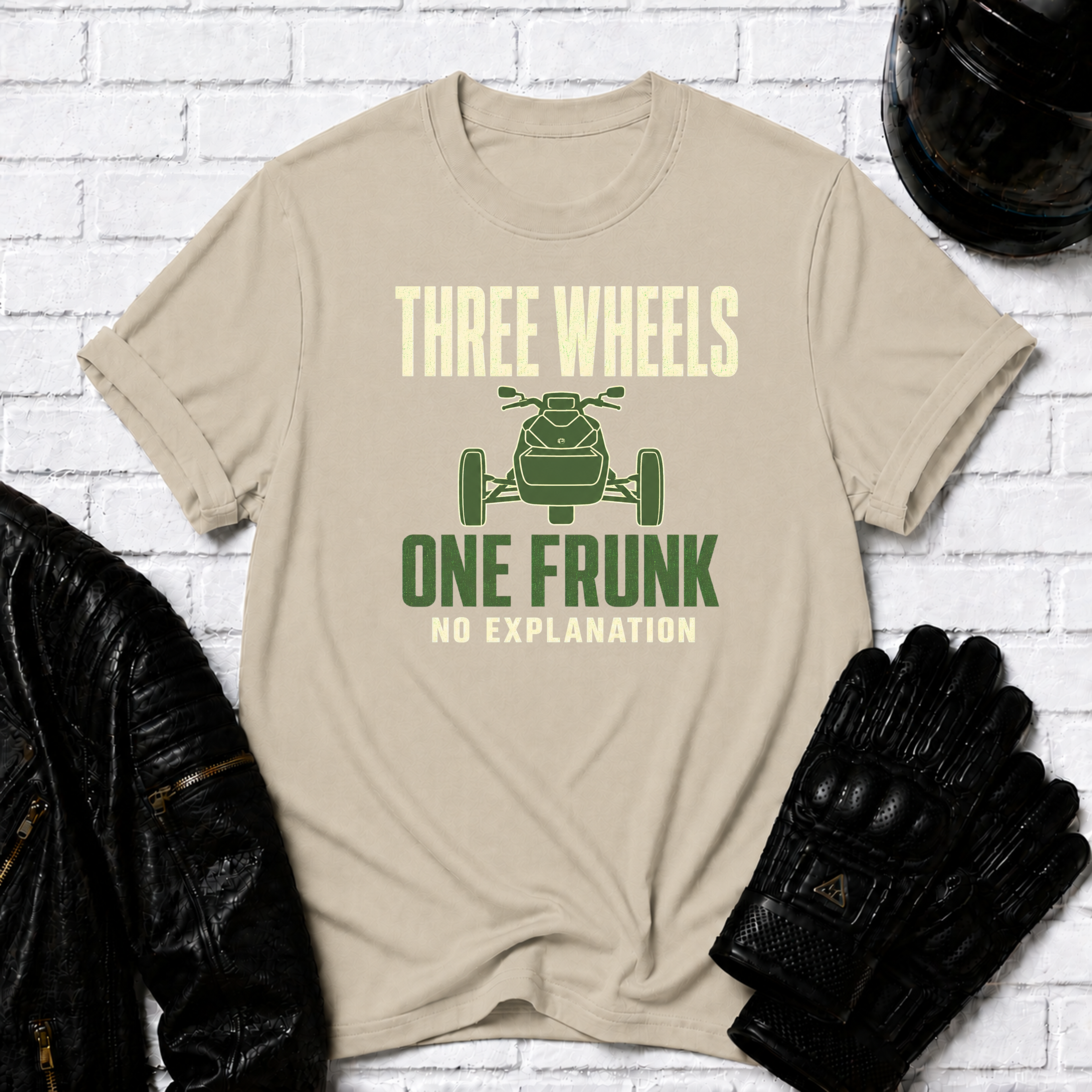 Three Wheels One Frunk T-Shirt