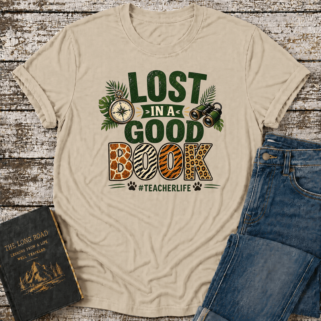Lost in Book T-Shirt