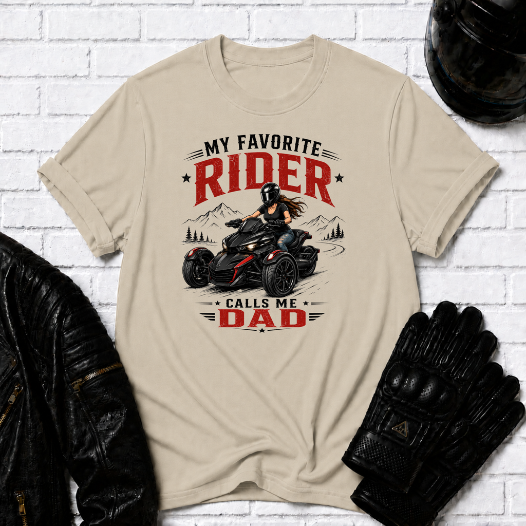 Favorite Rider Dad Lt T-Shirt