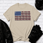 Flag of Bikes T-Shirt