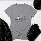 F3 Sketch V Neck T-Shirt
