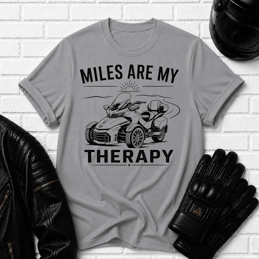 Miles Are My Therapy T-Shirt